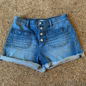 Madewell Button Through Shorts